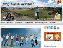 Tablet Screenshot of haybuenasnoticias.com